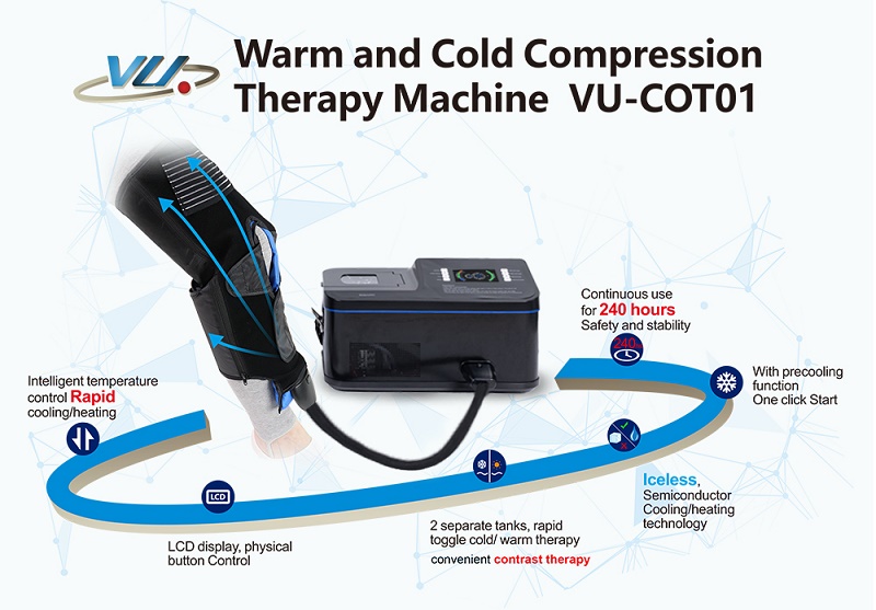 hot and cold compression therapy machine