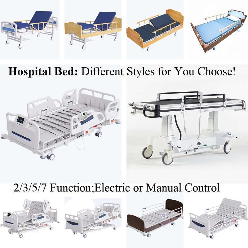 electric hospital nursing bed for patient